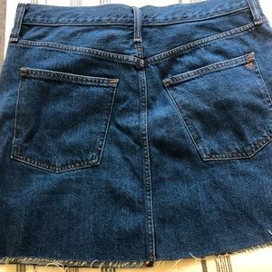 Madewell Denim Miniskirt